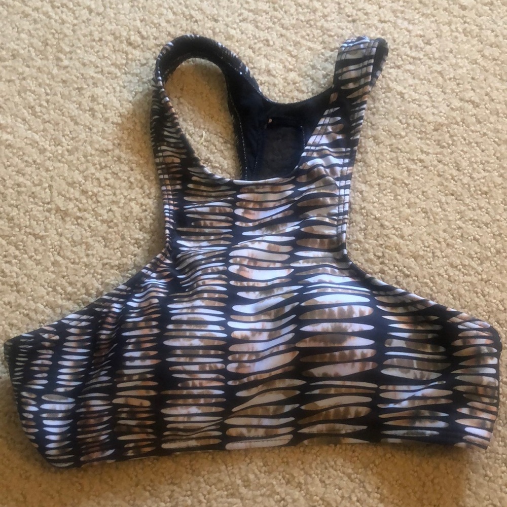 Halter top zaful bikini top size small